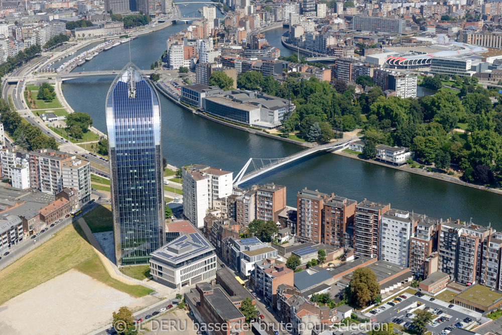 Liège - passerelle sur la Meuse